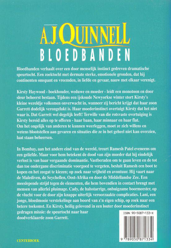 BLOEDBANDEN achterkant