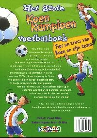 Het grote Koen Kampioen voetbalboek / Klavertje vier-serie achterkant