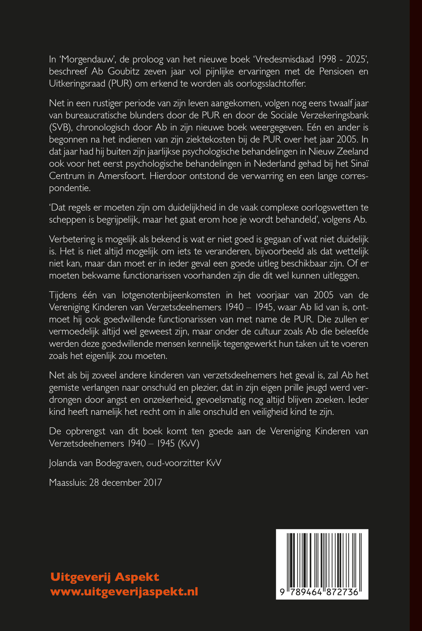 Vredesmisdaad 1998-2025 achterkant