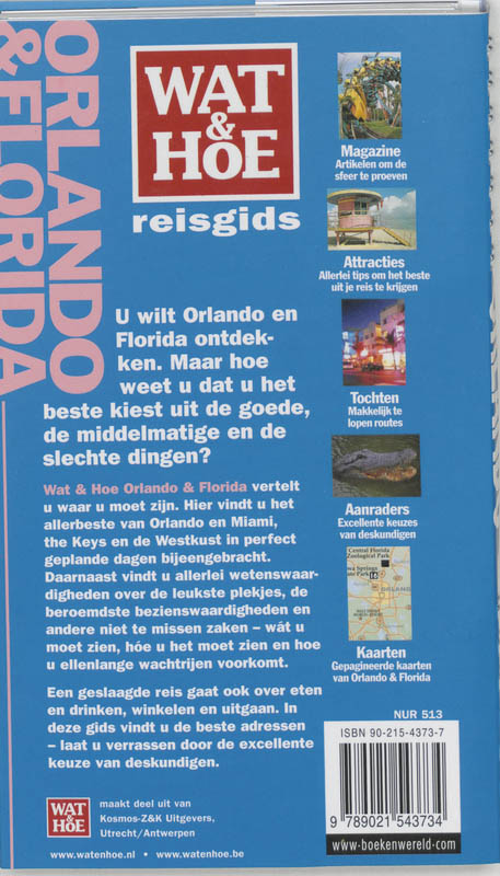 Orlando & Florida / Wat & Hoe reisgids achterkant