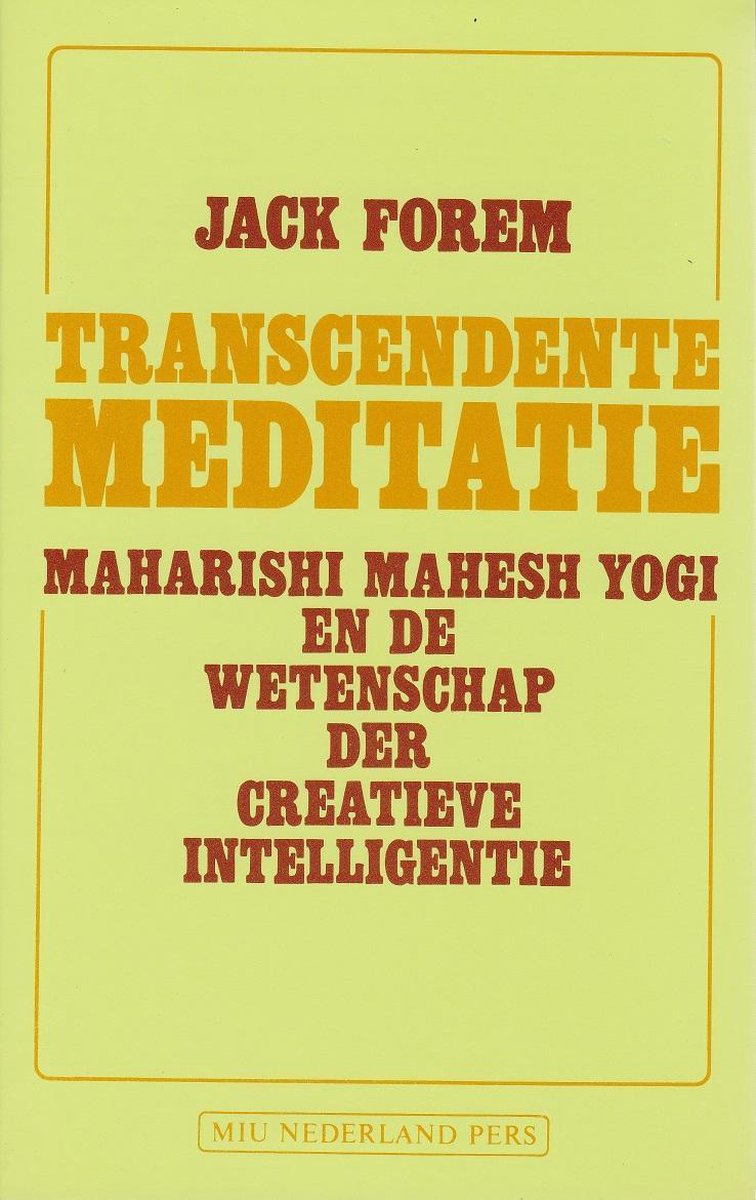 Forem Transcendente Meditatie