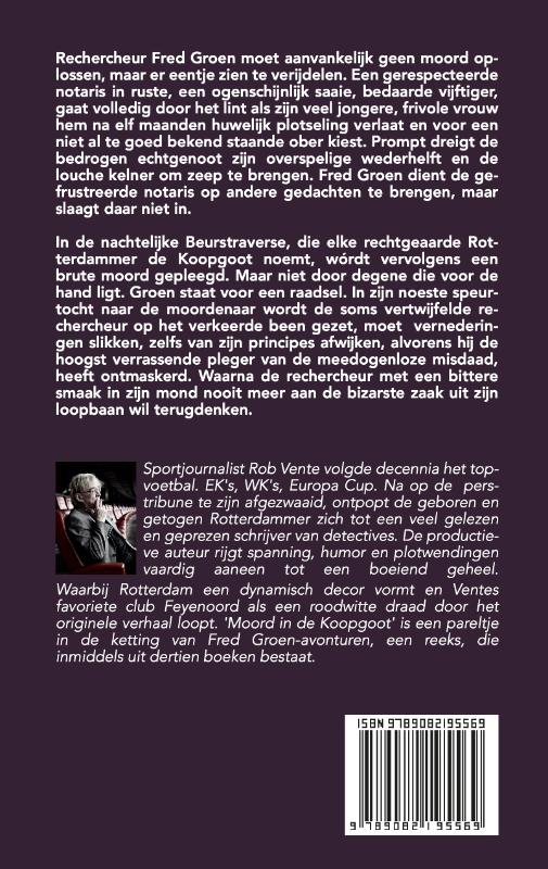 Moord in de Koopgoot / Rob Vente / 13 achterkant