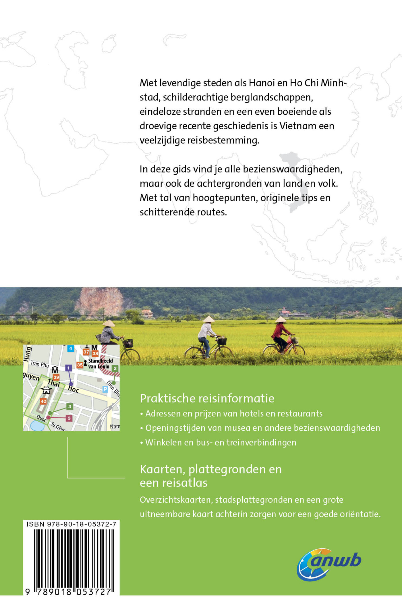 Vietnam / ANWB Wereldreisgids achterkant