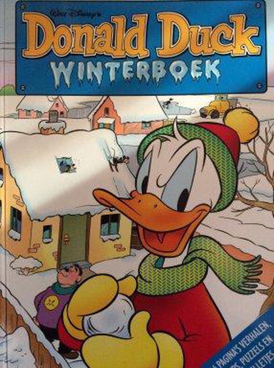 Donald Duck winterboek uit 2008