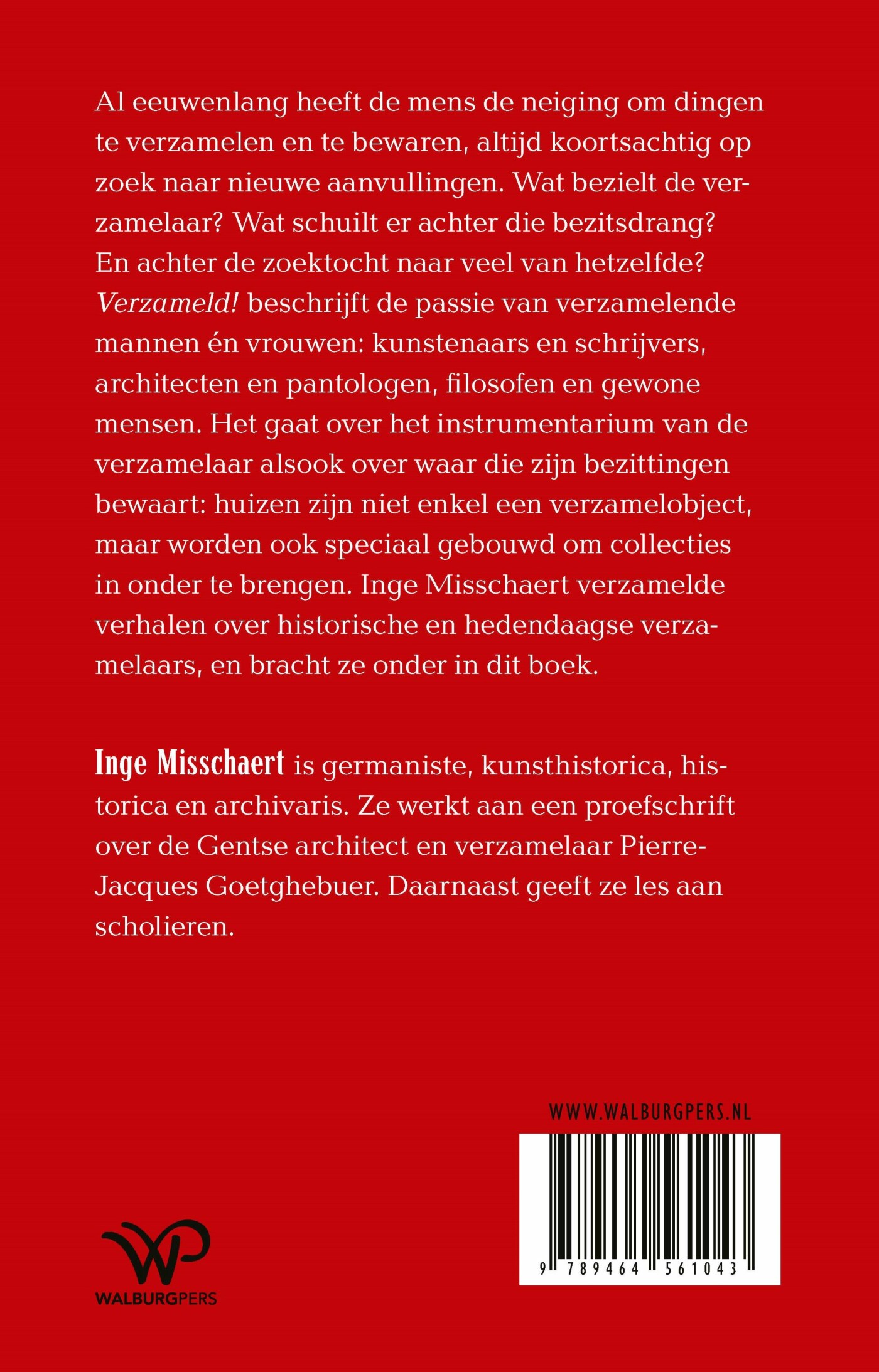 Verzameld! achterkant