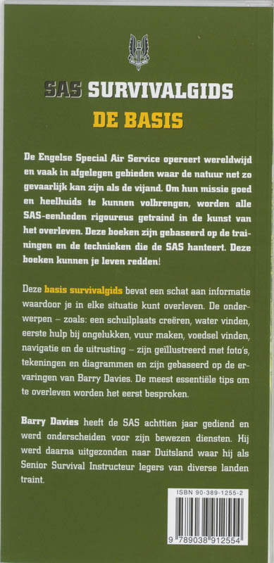 Sas Survivalgids Basis achterkant