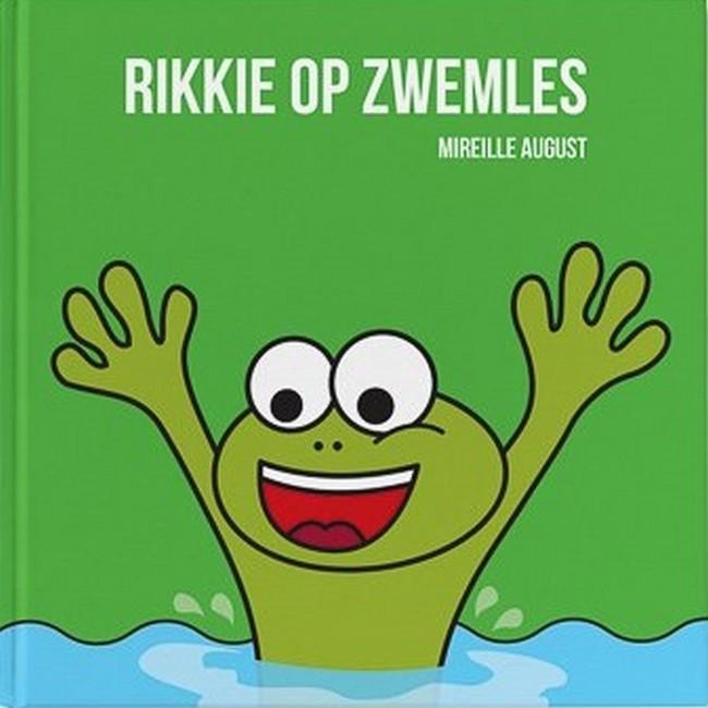Rikkie op zwemles