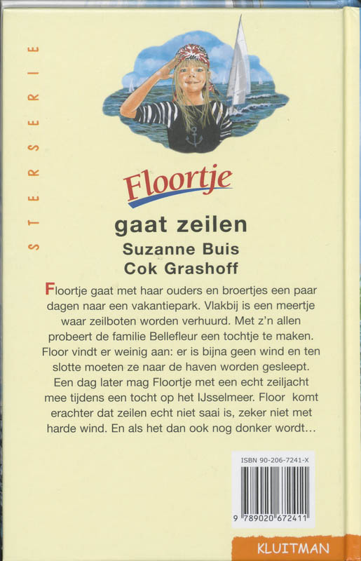 Floortje gaat zeilen achterkant