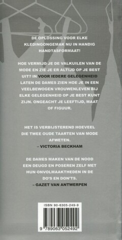 Wat moet ik aan Voor iedere gelegenheid achterkant