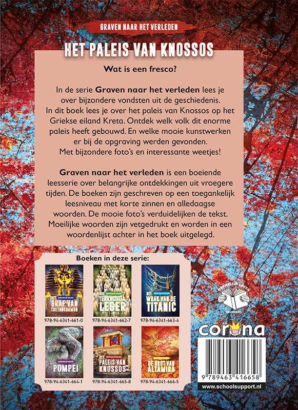 Het paleis van Knossos / Graven naar het verleden achterkant