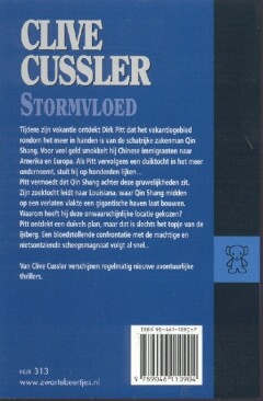 Stormvloed / Dirk Pitt-avonturen achterkant