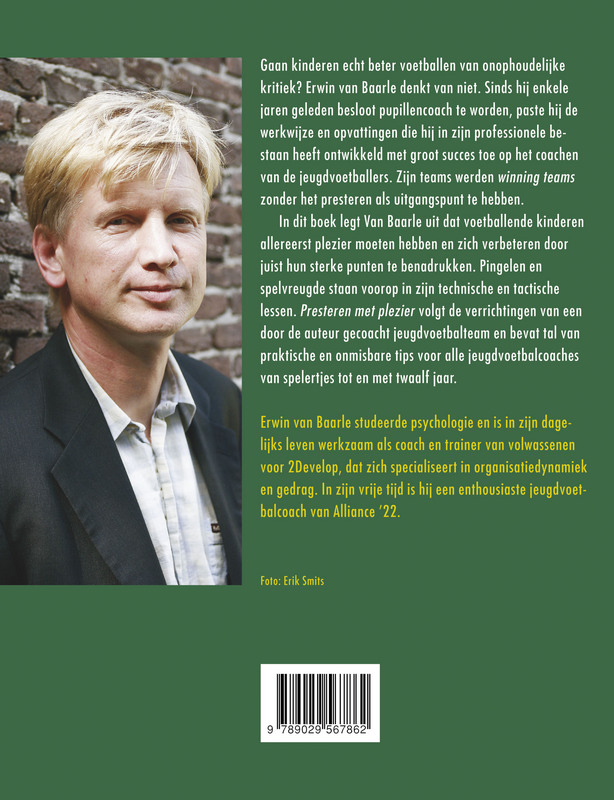 Presteren met plezier achterkant