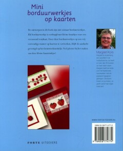 Mini borduurwerkjes op kaarten / Hobby Thuis achterkant