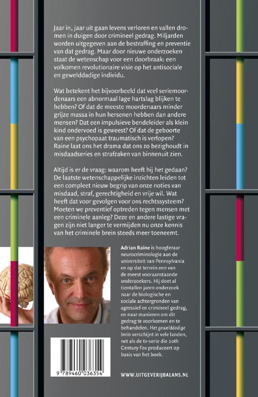 Het gewelddadige brein achterkant