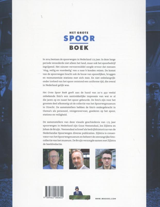 Het grote spoor boek achterkant