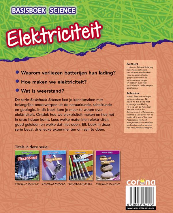 Elektriciteit / Basisboek Science achterkant