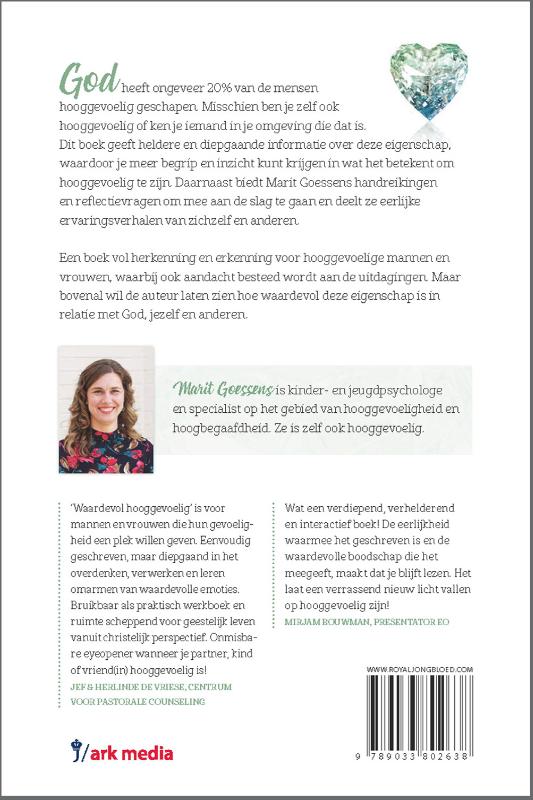 Waardevol hooggevoelig achterkant