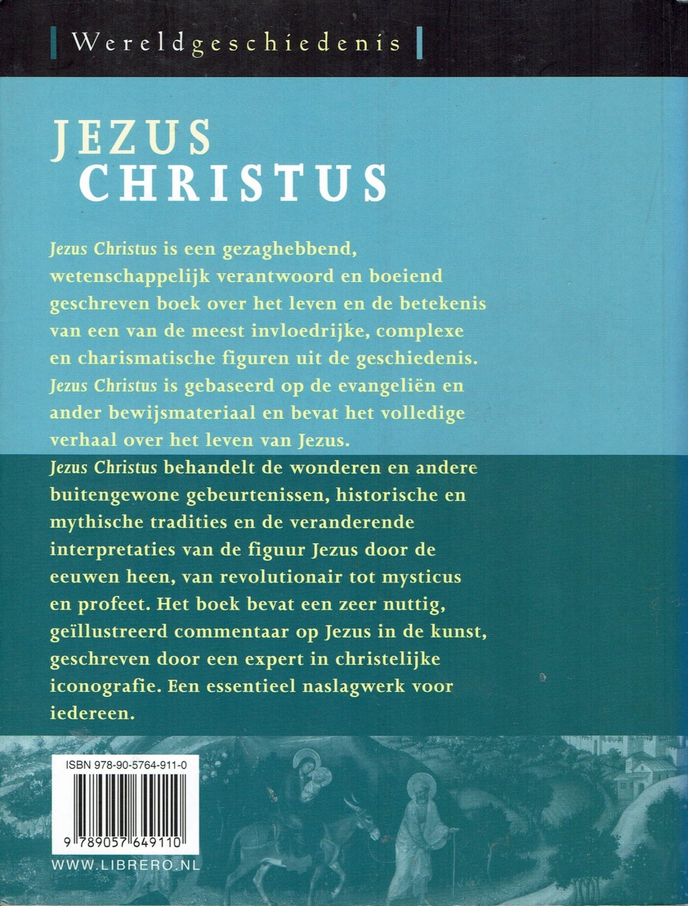 Jezus Christus / Wereldgeschiedenis achterkant