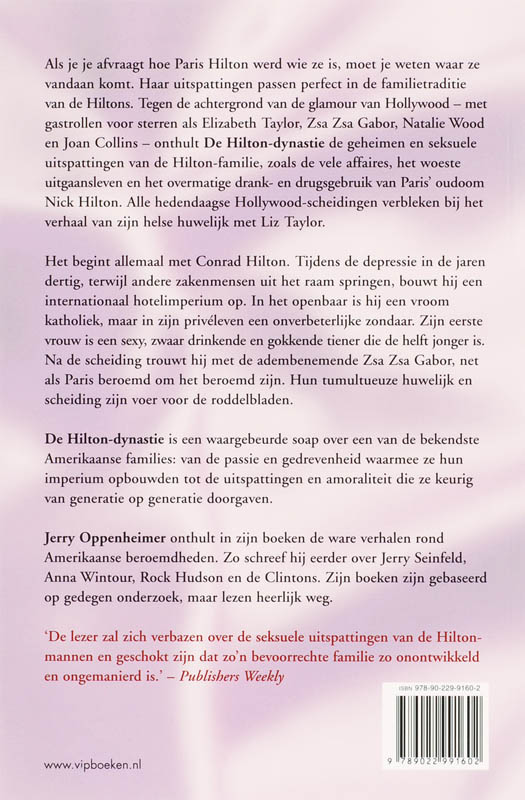 De Hilton-dynastie achterkant