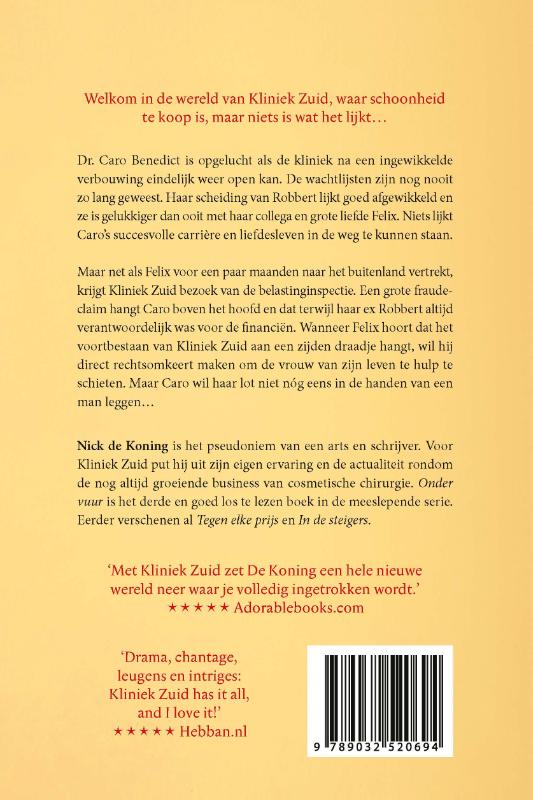 Onder vuur / Kliniek Zuid / 3 achterkant