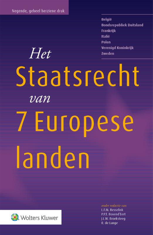 boekenbalie_9789013133707_cover Het staatsrecht van 7 Europese landen