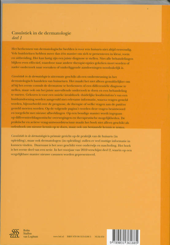 Casuïstiek in de dermatologie / deel 1 achterkant