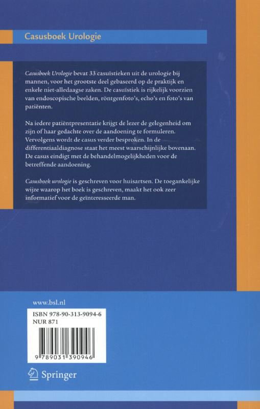 Casusboek urologie achterkant