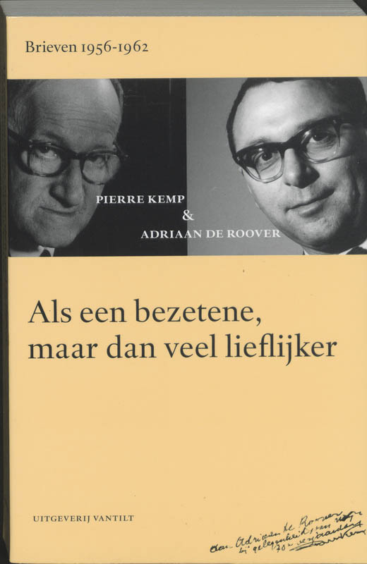 Adriaan de Roover Als Een Bezetene, Maar Dan Veel Lieflijker