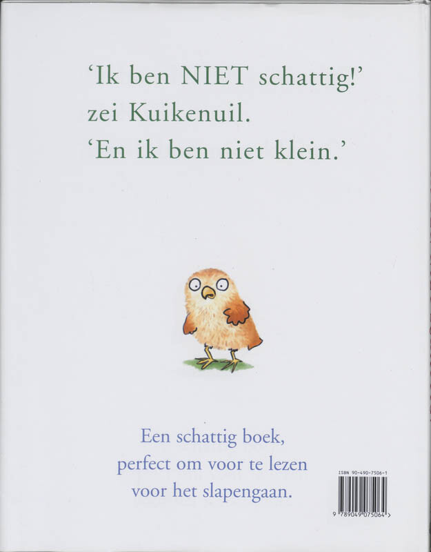 Ik ben niet schattig! achterkant