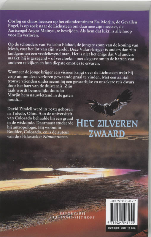 Het Zilveren Zwaard / Ea Cyclus / 2 achterkant