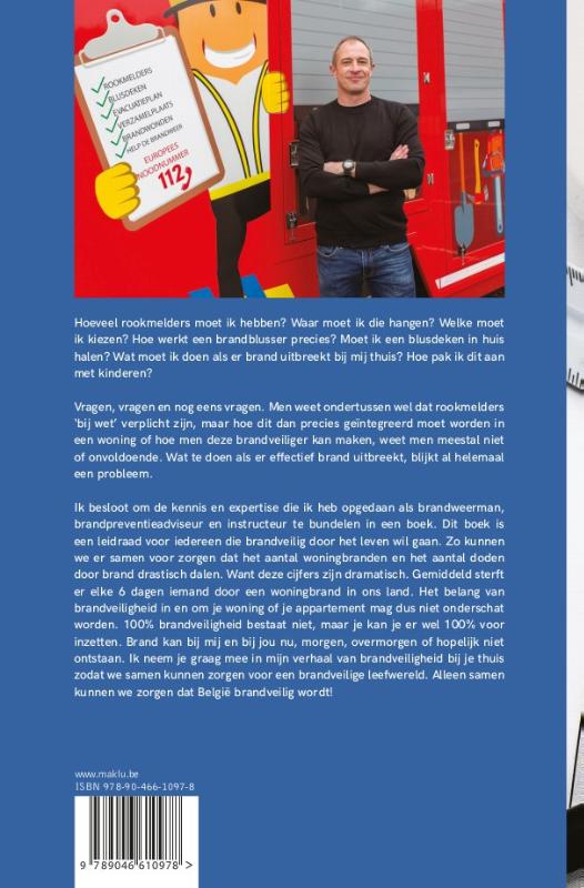 Brandveiligheid thuis Brandveiligheid thuis achterkant