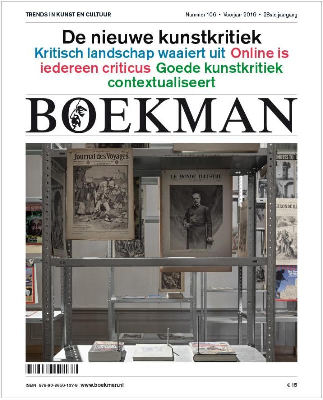 Boekman 106 -   De nieuwe kunstkritiek