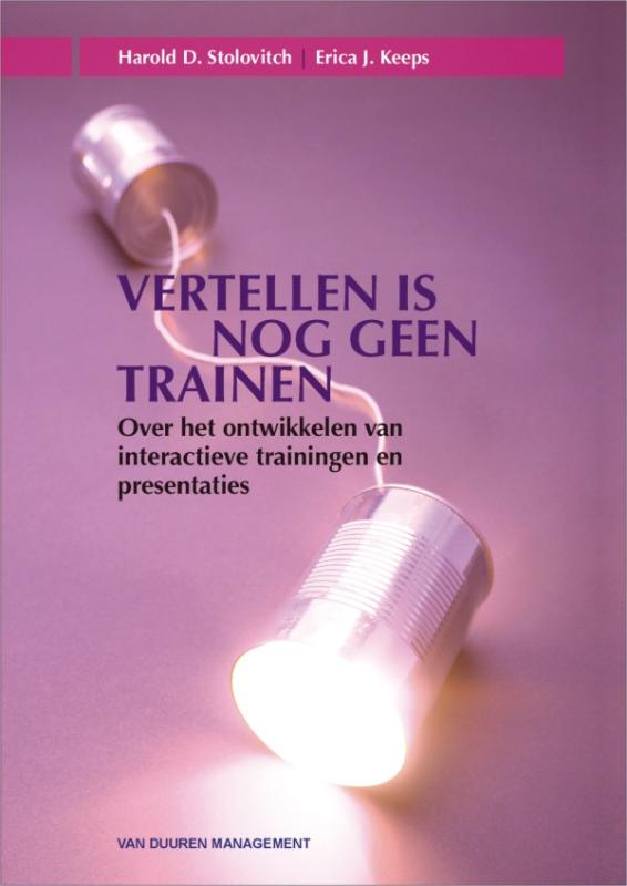 H.D. Stolovitch Vertellen Is Nog Geen Trainen