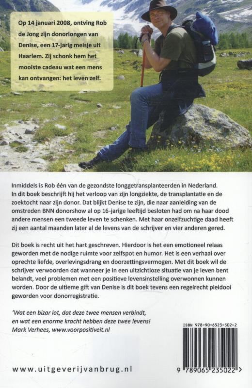 Mijn longen zijn van Denise Mijn longen zijn van Denise achterkant