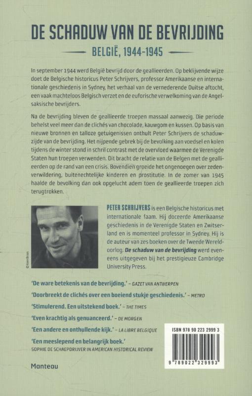 De schaduw van de bevrijding achterkant