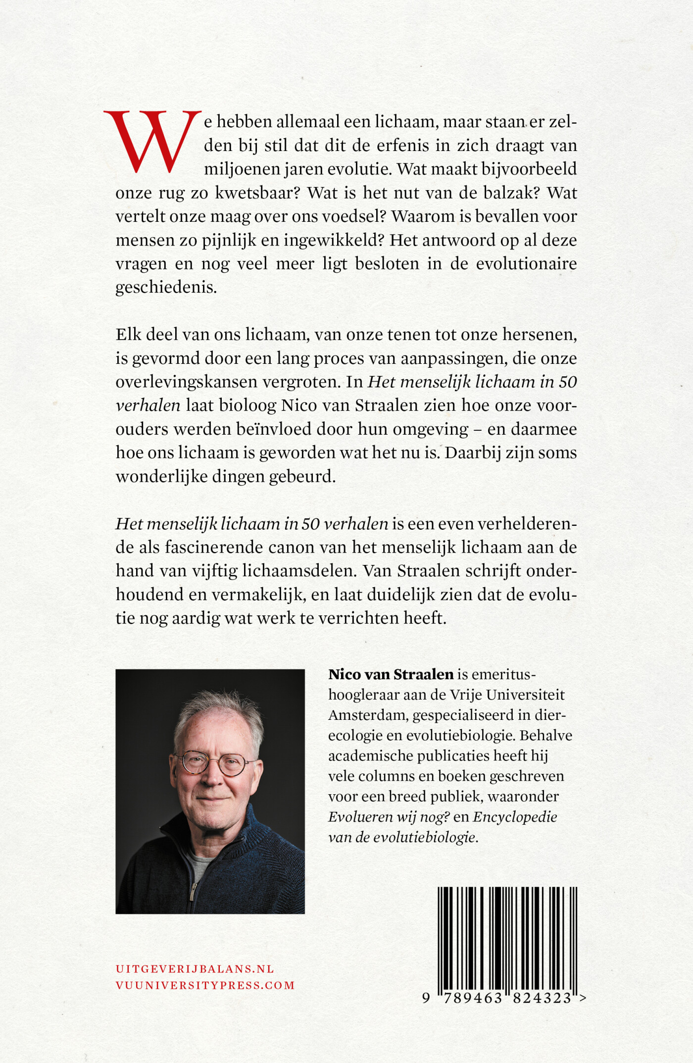 Het menselijk lichaam in 50 verhalen achterkant
