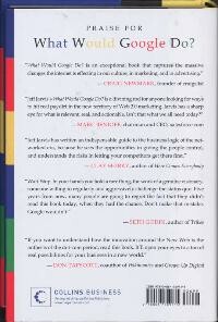 WHAT WOULD GOOGLE DO? WHAT WOULD GOOGLE DO? achterkant