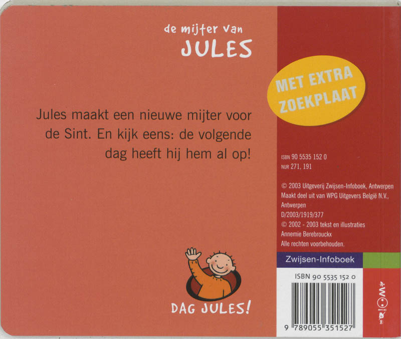 De mijter van Jules / Dag Jules! / 6 achterkant