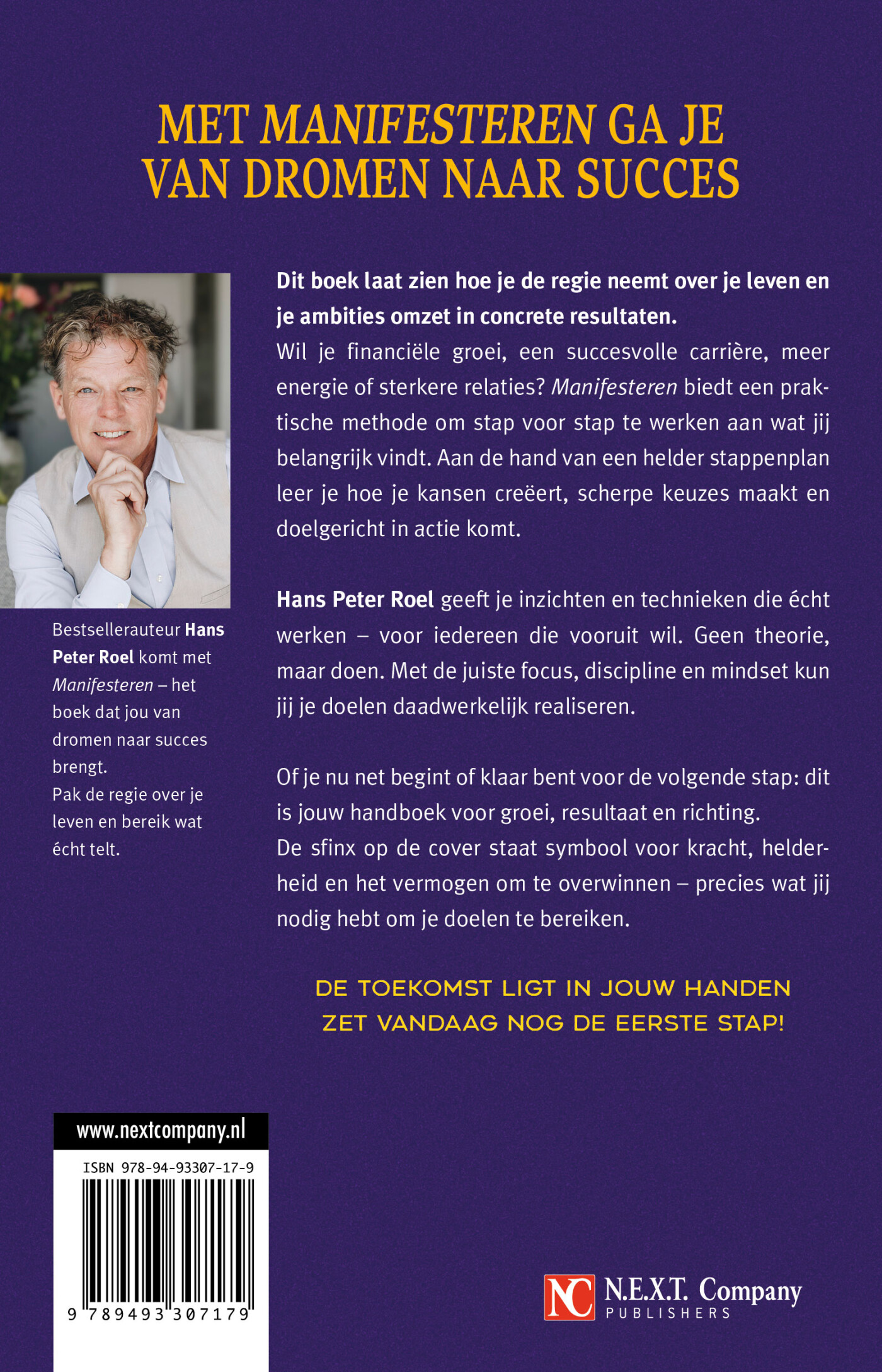Manifesteren achterkant