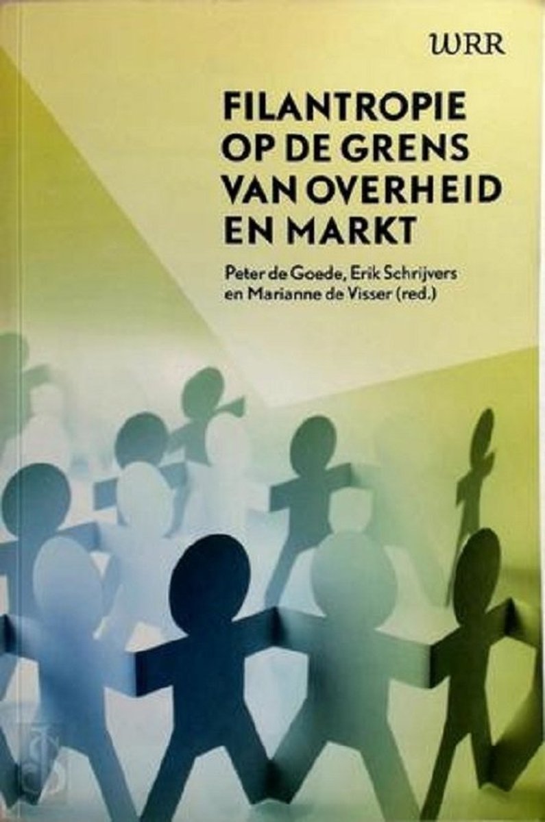 boekenbalie_9789490186678_cover Filantropie op de grens van overheid en markt / WRR Verkenning / 40