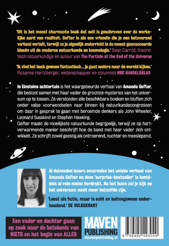 In Einsteins achtertuin achterkant