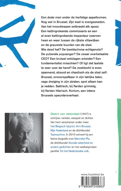 Het lijk in de boomgaard / Commissaris Kluft / 1 achterkant