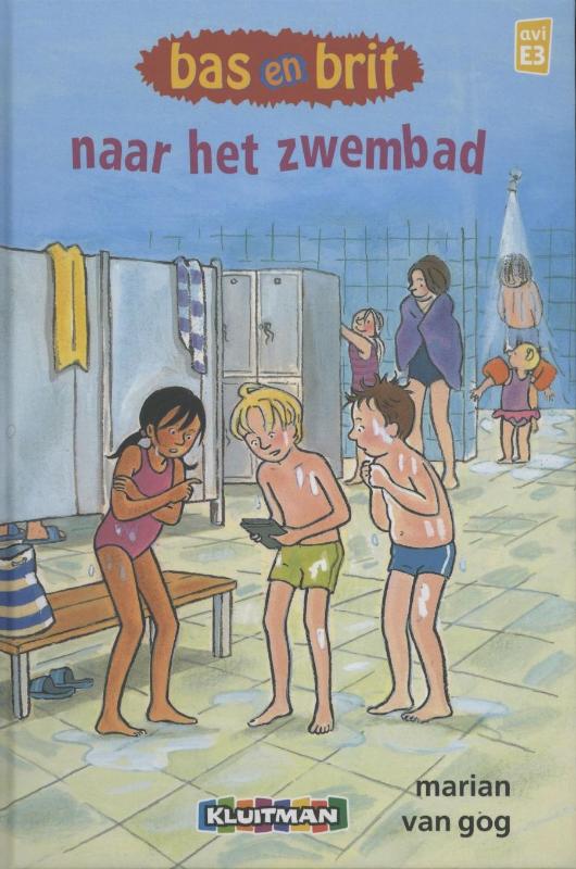 boekenbalie_9789020680706_cover Bas en Brit. Naar het zwembad / Klavertje een-serie