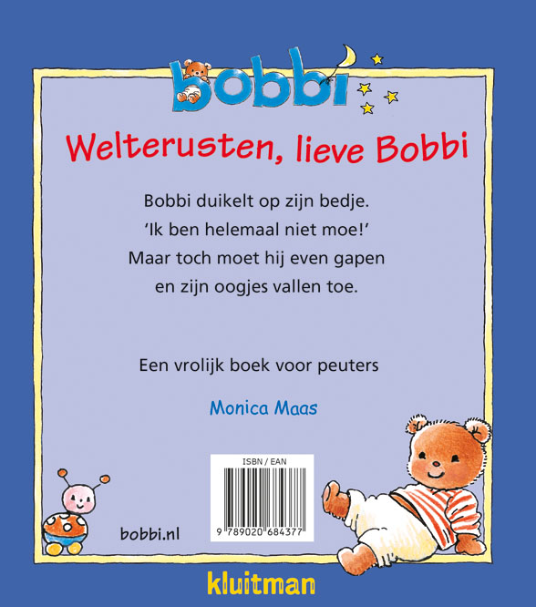 Welterusten, lieve Bobbi / Bobbi Welterusten, lieve Bobbi / Bobbi achterkant