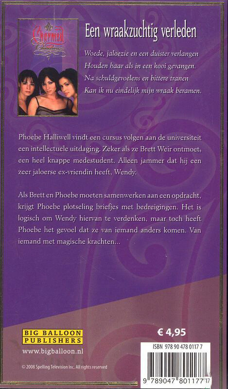 Een wraakzuchtig verleden / Charmed classics / 6 achterkant