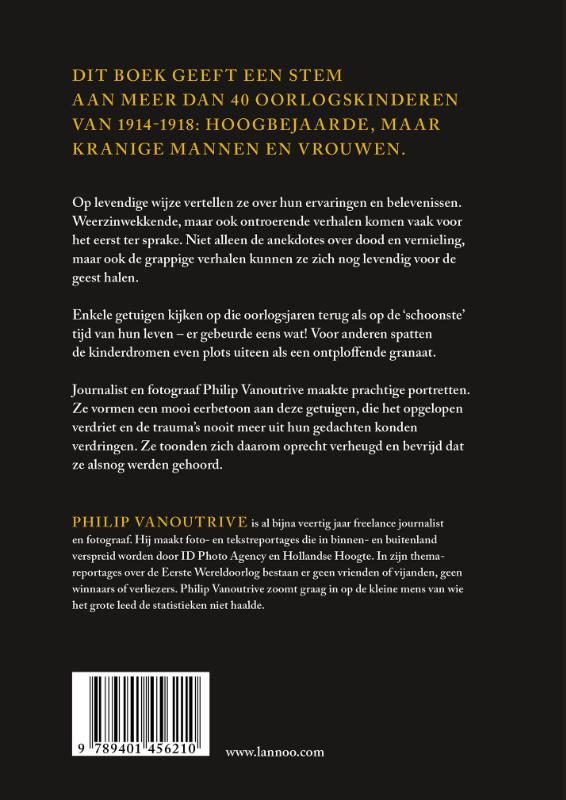 De allerlaatste getuigen van WOI achterkant