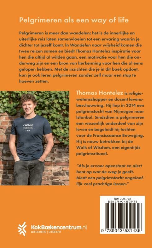 Wandelen naar wijsheid achterkant