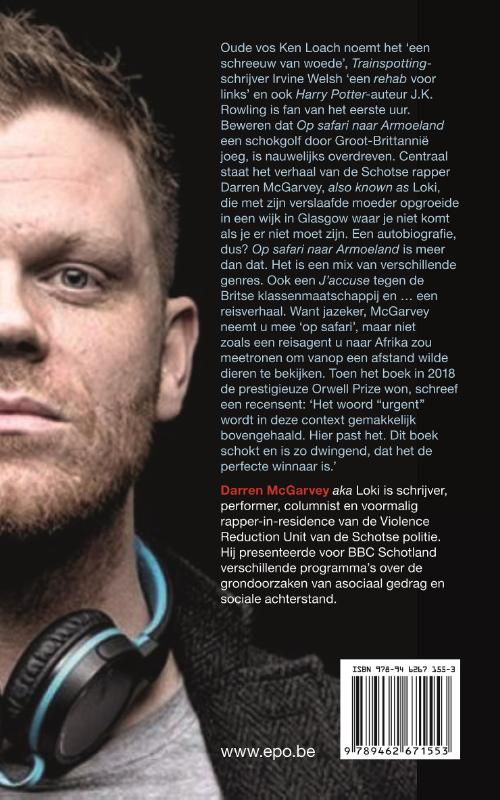 Op safari naar Armoeland achterkant