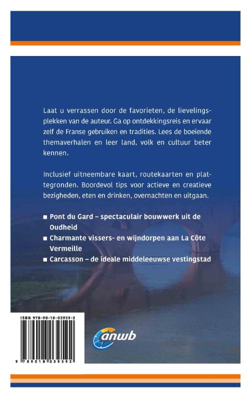 Languedoc-Roussillon / ANWB Ontdek achterkant
