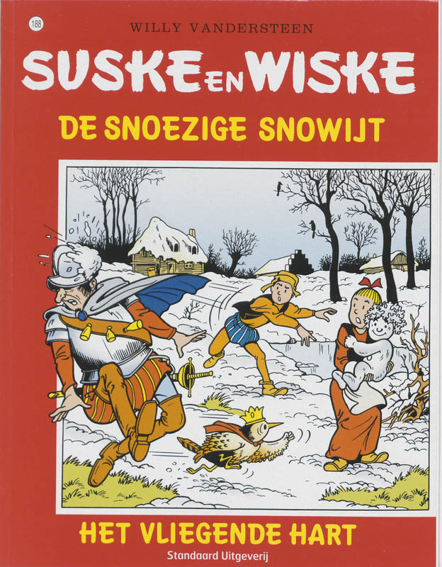 Suske en Wiske no 188 - De snoezige Snowijt en Het vliegende hart